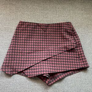 Houndstooth Skort